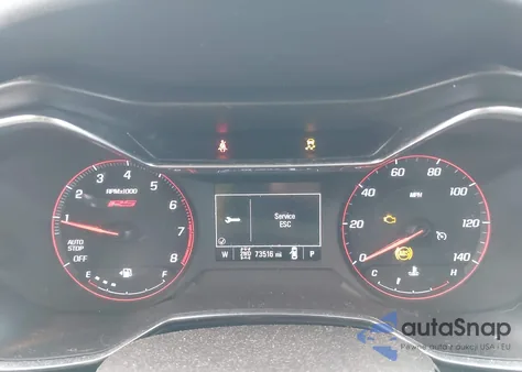 2021 Chevrolet Trailblazer Awd Rs из США, поврежденный, VIN KL79MUSL8MB117164